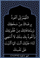 ٣٣- اعوذ برضاك من سخطك